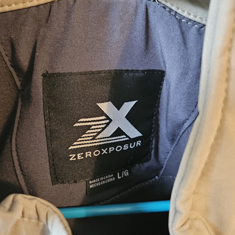 MSRP $80 NWT ZeroXposure Men's Large Rocker Soft Shell Jacket - Picture 3 of 14